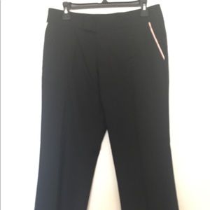Miah Y Black/Pink Slacks Size 8
